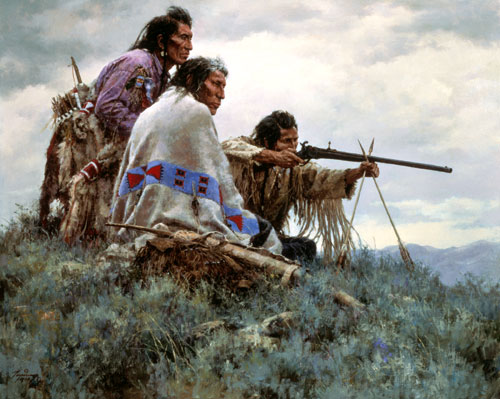 Howard Terpning - The Long Shot